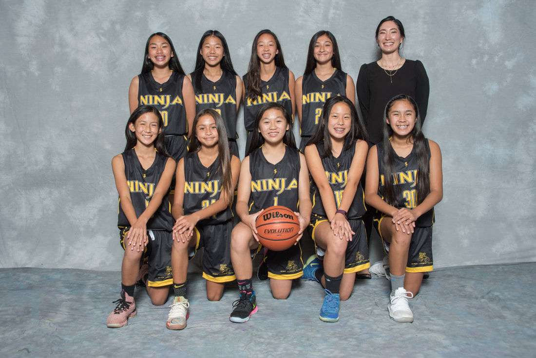 Girls San Jose Ninja Basketball